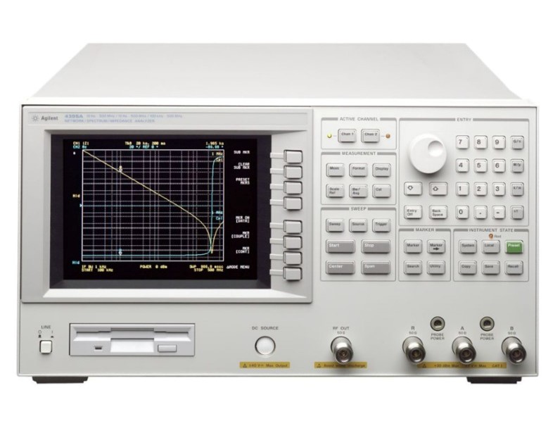 Keysight / Agilent 4395A Spectrum / Network / Impedance Analyzer, 10 Hz - 500 MHz