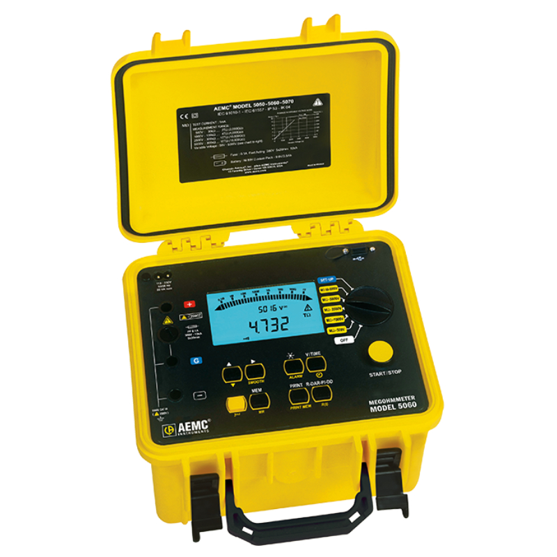 AEMC 5060 Megohmmeter/Insulation Tester  5 kV