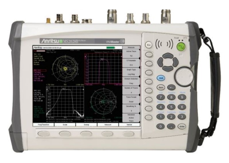 Anritsu MS2028B VNA Master, Handheld Network Analyzer, 5 kHz - 20 GHz