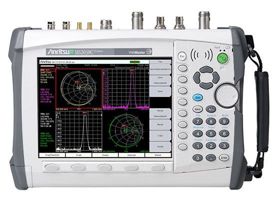 Anritsu MS2038C VNA Master, Network Analyzer, 5 kHz - 20 GHz, Specturm Analyzer, 9 kHz - 20 GHz