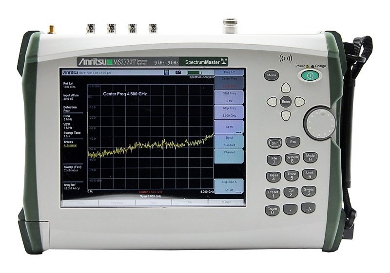 Anritsu MS2720T Spectrum Analyzer, 9 kHz - 9 GHz (optionally to 43 GHz)