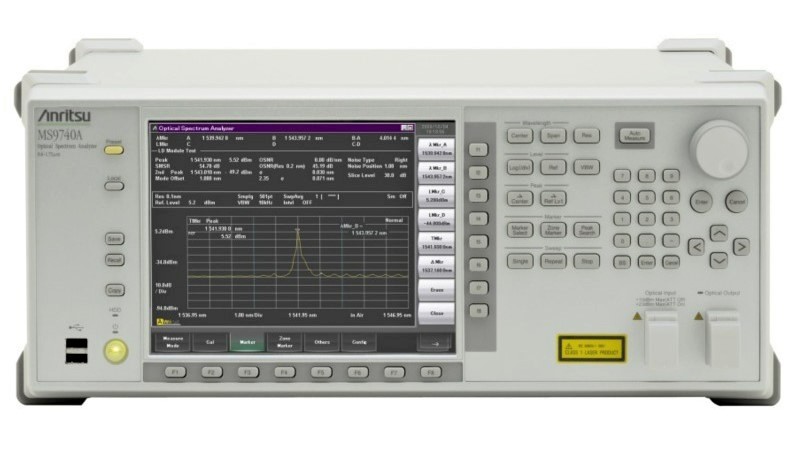 Anritsu MS9740A Optical Spectrum Analyzer, 600nm - 1750nm