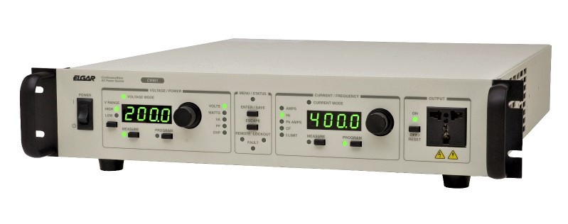 Elgar CW801P AC Power Supply 800VA, 45-500 Hz, Programmable, 1-Phase