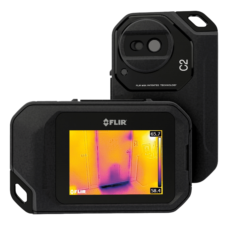 Flir C2 Pocket-Portable Thermal Imaging Camera, 320 x 240 Pixels, -10 C to 150 C