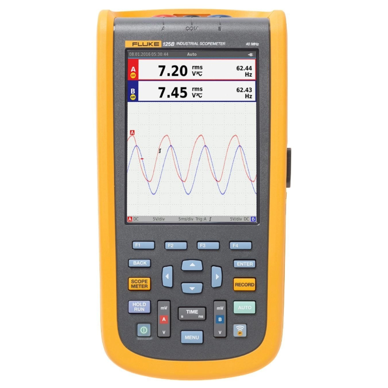 Fluke 125B Industrial Scopemeter, 40 MHz