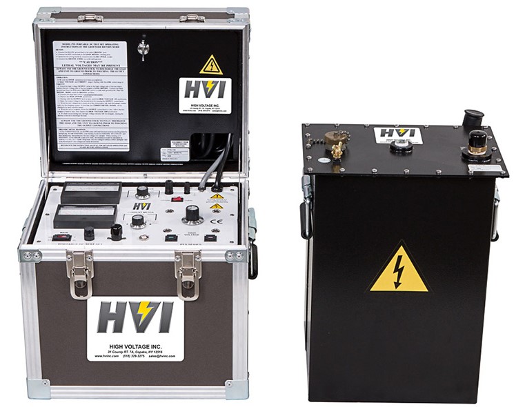 High Voltage Inc PTS-130 DC Hipot Megohmmeter, 0-130 kVdc, 10mA