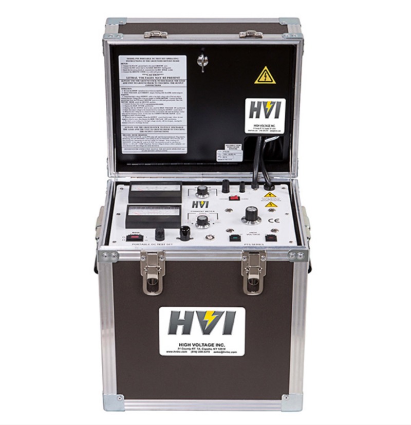 High Voltage Inc PTS-80 DC Hipot Megohmmeter, 0-80 kVdc, 10mA