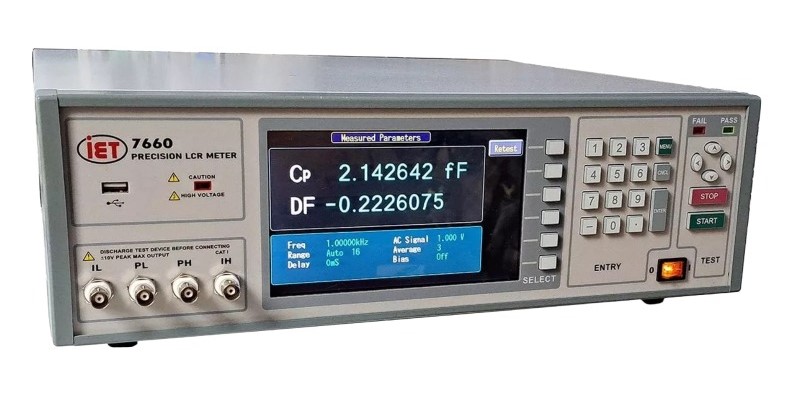 IET Labs 7660 Precision LCR Meter, 10 Hz to 2 MHz