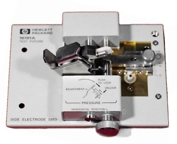 Keysight / Agilent 16191A Side Electrode SMD Test Fixture