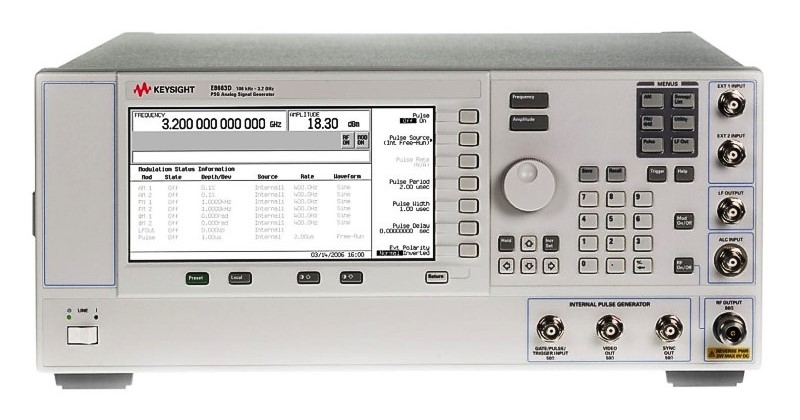 Keysight / Agilent E8663D PSG RF Analog Signal Generator, 100 kHz to 9 GHz
