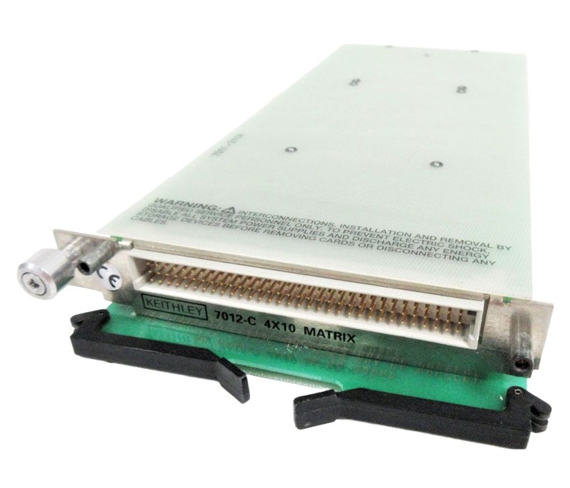 Keithley 7012-C Matrix Card, 4x10, 2-Pole Matrix w/ 96-Pin Terminated Connector Board