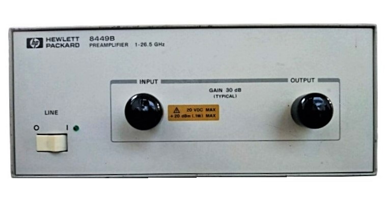 Keysight / Agilent 8449B Microwave Preamplifier, 1 - 26.5 GHz
