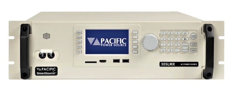 Pacific Power Source 305LMX Programmable AC Power Source, 135/270V, 1 or 3 Ph., 500VA