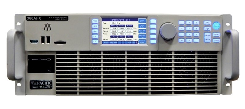Pacific Power Source 360AFX-2A AC and DC Power Source, 6kVA, 1, Split or 3 Phase