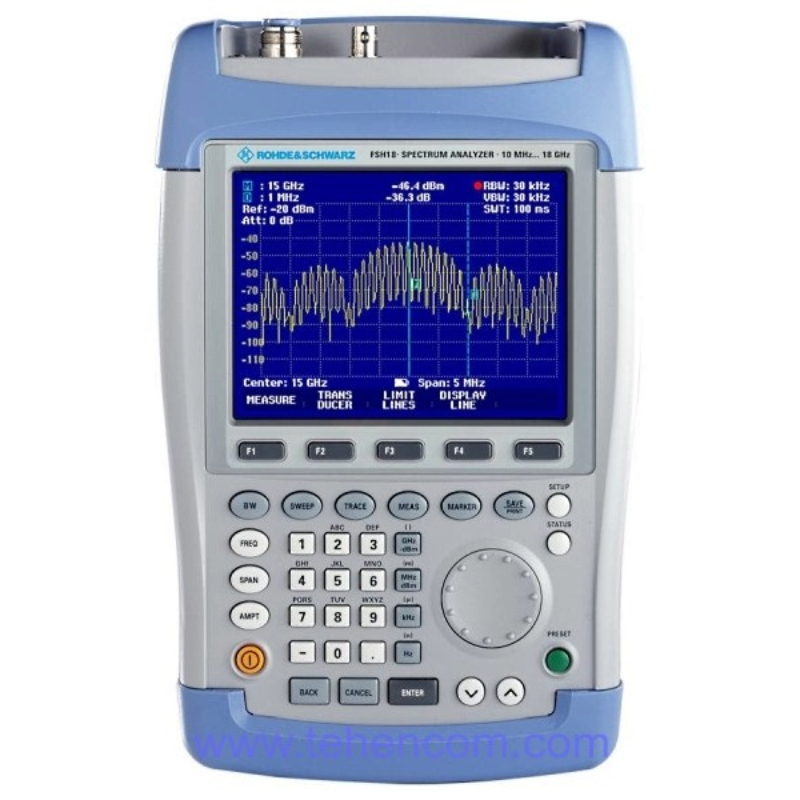 Rohde & Schwarz FSH18 Spectrum Analyzer 10 MHz - 18 GHz