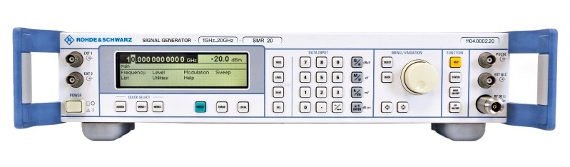Rohde & Schwarz SMR20 Signal Generator, 10 MHz to 20 GHz