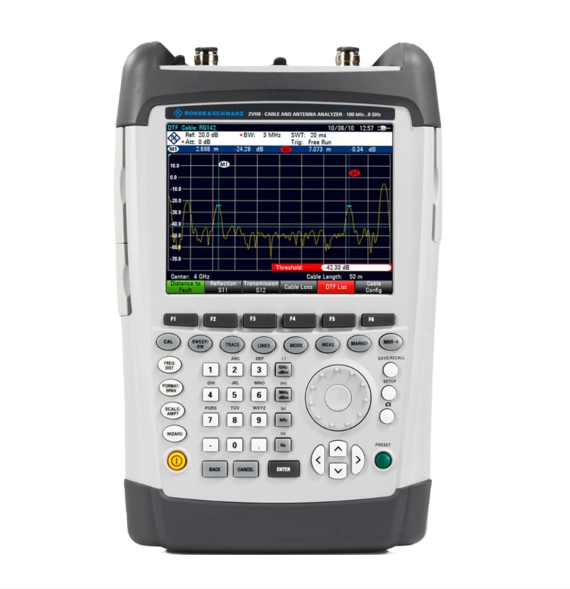 Rohde & Schwarz ZVH8 Cable and Antenna Analyzer, 100 kHz to 8 GHz