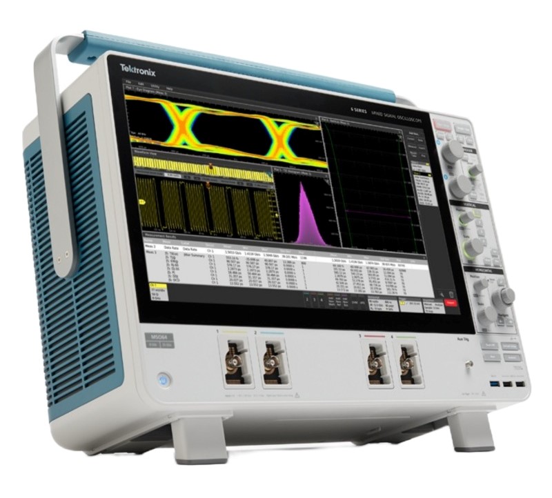 Tektronix MSO64 Mixed Signal Oscilloscope, 1 GHz up to 8 GHz, 4 Flexchannels, 6.25 GS/s