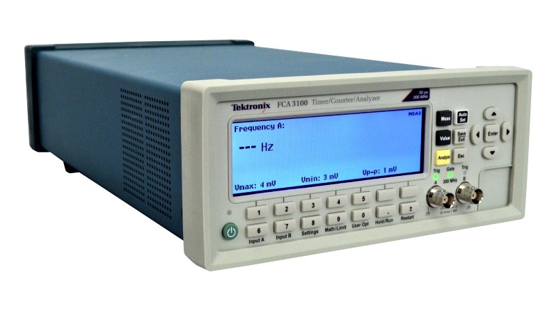 Tektronix FCA3100 Frequency Counter / Analyzer, 300 MHz, 2 Ch.