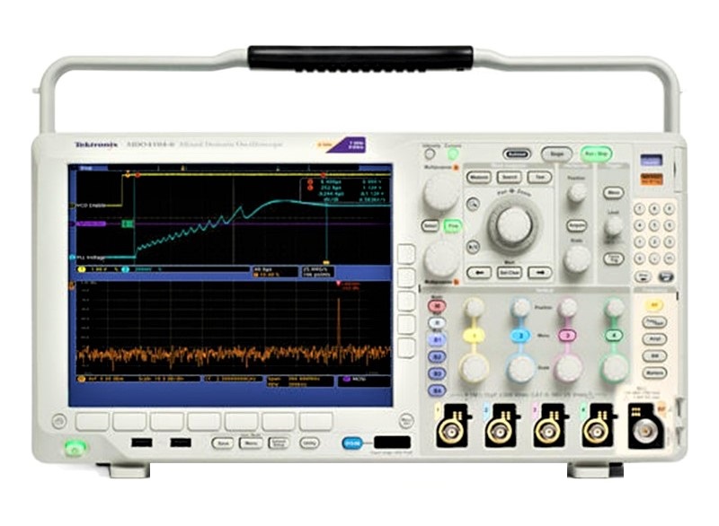 Tektronix MDO4054-6 Mixed Domain Oscilloscope, 500 MHz, 4 + 16 ch., 2.5 GS/s, 6 GHz RF Ch.