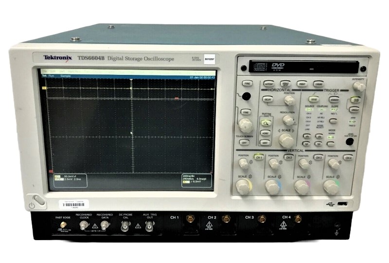 Tektronix TDS6604B Oscilloscope, 6 GHz, 4 Ch., 20 GS/s