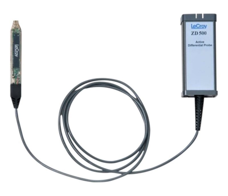 Teledyne LeCroy ZD500 Differential Probe, 500 MHz, 1.0 pF, 1MOhm