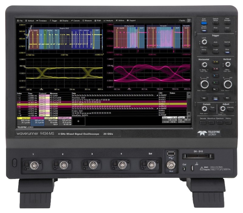 Teledyne LeCroy WR 9104 Oscilloscope, 1GHz,4 Ch. 20 GS/s